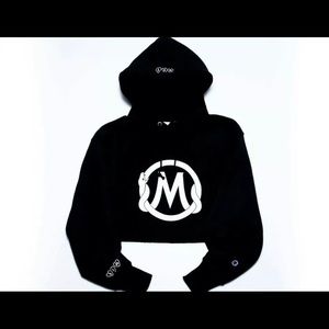 Mambacita Skills Academy Cropped Large Hoodie
